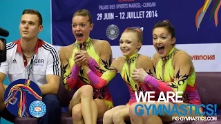 HIGHLIGHTS - 2014 Acrobatic Worlds, Levallois-Paris (FRA) - Women's Groups - We are Gymnastics!