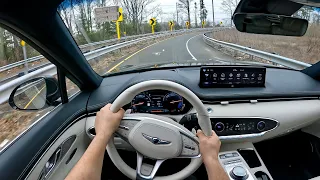 2023 Genesis GV70 Electric POV DRIVE⚡️- Finally Normal Looking EV!!