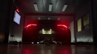 1300 HP 🤯🤯 Mclaren 720s  M-Engineering Tuned shooting massive 🔥 on dyno.