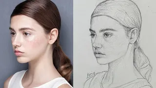 Advanced Drawing Techniques: Breathing Life into Portraits @onepencildrawing