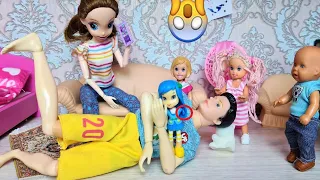 DOLL WITHOUT A HAND, AND DAD WITHOUT A LEG😨😨😨 Katya and Max funny family funny dolls TV series