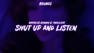 nicholas bonnin x angelicca - shut up and listen (legendado/tradução) Speed up