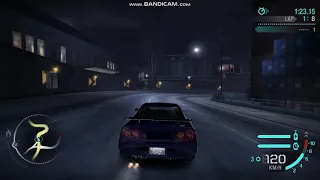 Need for speed carbon - Skyline R34 GTR sound (street)