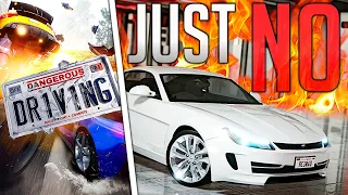 The WORST Modern Racing Game! Dangerous Driving is ABYSMAL! | Racing Marathon 2021 | KuruHS