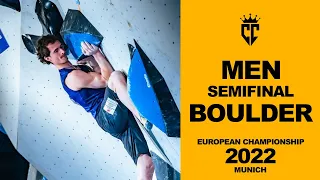 European Championship 2022 Munich Semis Boulder Men