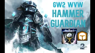GW2 WvW New meta ? - DPS Hammer Guard - Perma Protection and high dps - Gameplay