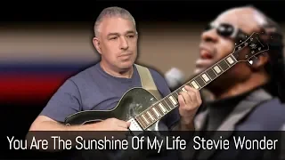 You Are The Sunshine Of My Life - solo jazz guitar - Stevie Wonder - lesson available