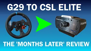 Going from Logitech G29 to Fanatec CSL Elite - The 'Months Later' Review