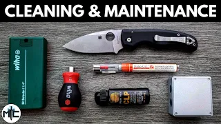 Pocket Knife Maintenance - How to Clean and Maintain Manual and Automatic Knives