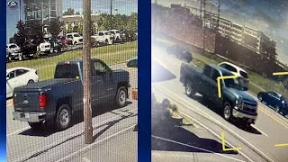 Police looking for pickup after woman dragged in road rage incident