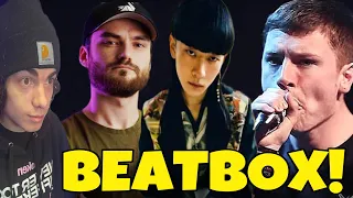 Musician/Engineer FIRST time EVER hearing DLOW, B-ART, & SHOW-GO! 2 MINUTES DUBSTEP BEATBOX INSANITY