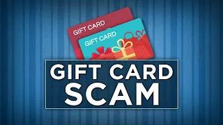 How scammers are stealing money from gift cards