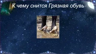 К чему снится Грязная обувь (Сонник)