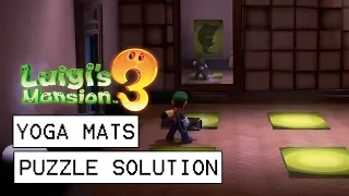 Luigi's Mansion 3 Yoga Mats Puzzle Solution