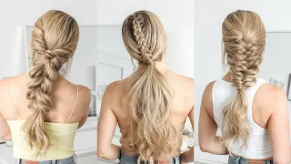 3 SUMMER HAIRSTYLES 🔆 | Missy Sue