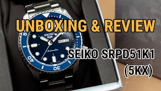 Unboxing & Review: Seiko 5 Sports Line SRPD51K1 (5KX)