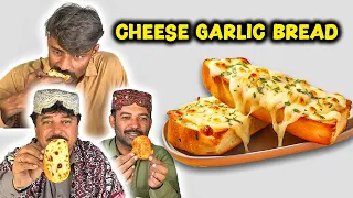 Tribal People Try Cheese Garlic Bread For The First Time