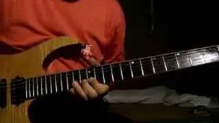 X - JAPAN 【Art Of Life】 guitar solo cover P1