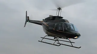 Bell 206L-3 Long Ranger III Startup & Takeoff & Landing at Budaörs Airfield I Date: 2009