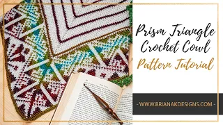 Prism Triangle Crochet Cowl Video