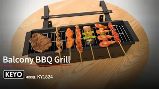 Elevate Your Balcony Dining with the Best Balcony BBQ Grill! l KEYO BBQ Factory