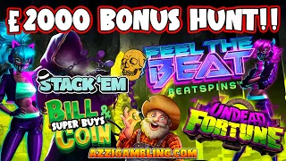 €2000 BONUS HUNT!! Bill & Coin SUPER BUYS!👑🎰