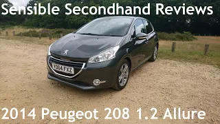 Sensible Secondhand Reviews: 2014 Peugeot 208 1.2 VTi Allure - Lloyd Vehicle Consulting