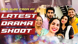 BTS Vlog From Ehraam-e-Junoon Shoot | Set ka Mahool | Aadi Vlog