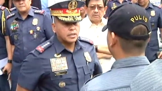 PNP Chief Dela Rosa, sinermunan ang 7 pulis na sangkot sa robery-extortion