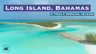 LONG ISLAND BAHAMAS ... otherworldly beauty in the Out Islands of the Bahamas 🇧🇸 a 4k aerial video