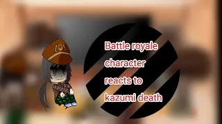 some battle royale 2 character reacts to Kazumi death (some mistakes)