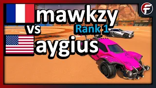 mawkzy (Rank 1) vs aygius (Rank 25) | Rocket League 1v1 Showmatch