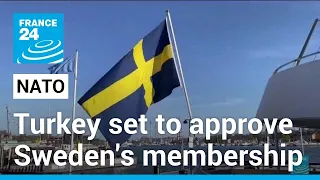 Turkey set to approve Sweden's NATO membership bid after long delay • FRANCE 24 English