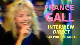 France Gall • Interview par Philippe Gildas [1987-04-29 Direct • Canal+]