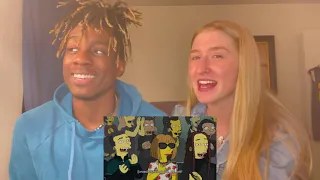 The Simpsons | Balenciaga [First time watch REACTION]