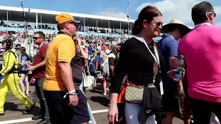 Indy 2024 St Petersburg Grand Prix grid walk. #NTT #indy #racingcars