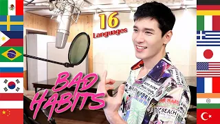 Bad Habits (Ed Sheeran) Multi-Language Cover in 16 Different Languages - Travys Kim