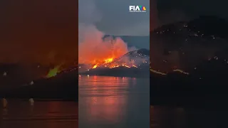 Incendio en Valle de Bravo destruye el lugar conocido como Velo de Novia