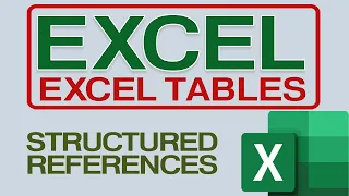 How to Use Excel Tables Structured References