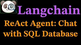 Langchain ReAct Agent: Chat with SQL Database