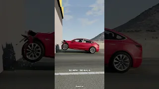 Tesla Model 3 Crash Test - BeamNG.drive