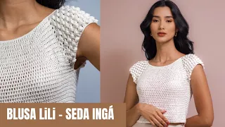 LILI CROCHET BLOUSE - TUTORIAL