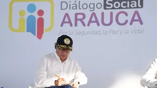 Presidente Petro en el Diálogo Social por la Seguridad, la Paz y la Vida en Arauca - 1/agosto/2023