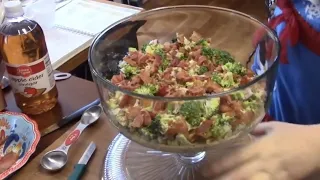Broccoli Salad, Best Old Fashioned Southern Salad Recipes