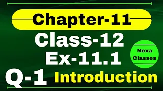 Class 12 Ex 11.1 Q1 Math | 3D Geometry | Q1 Ex 11.1 Class 12 Math | Ex 11.1 Q1 Class 12 Math | Nexa