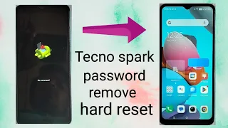 Easy method All Tecno spark go 2022 (bf7) Mobile pattern password 2023 | Hard reset |