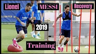 Lionel Messi TRAINING - Recovery Sessions 2019 Drills and Fitness