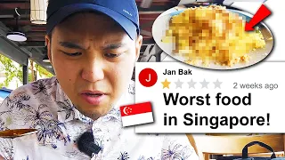 I Tried Singapore's Worst-rated Restaurant