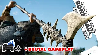 BONE MAUL Dane Axe Brutal Gameplay Showcase Trial of the Morrigan Assassin's Creed Valhalla