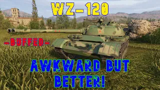 WZ 120  -Buffed-  Awkward but Better! ll World of Tanks Console Modern Armour - Wot Console